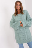 Oversized Variegated Long Sweater for Ultimate Comfort