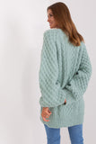 Oversized Variegated Long Sweater for Ultimate Comfort