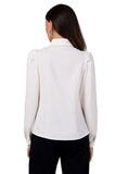 Elegant Long Sleeve Shirt with Adjustable Cuffs & Collar