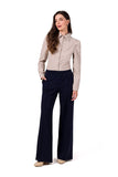 Stylish Cotton Wide Leg Pants with Pockets - Comfort Fit