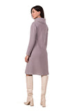 Chic High Collar Midi Dress for All Occasions
