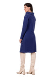 Elegant High Collar Midi Dress for Any Occasion