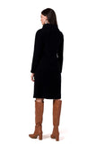 Chic High Collar Midi Dress for All Occasions