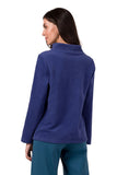Chic Women's Turtleneck Sweatshirt for All-Day Comfort