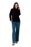 Cozy Women's Turtleneck Sweatshirt for All-Season Style