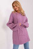 Oversized Variegated Long Sweater for Ultimate Comfort