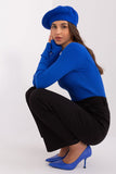Chic Classic Beret with Elegant Antenna Detail