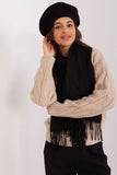 Classic Chic Beret with Elegant Antenna Detail