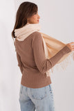 Cozy Decorative Tassel Scarf for Winter Warmth