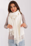 Warm Decorative Tassel Scarf for Winter - 196 cm Length