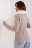 Warm Decorative Tassel Scarf for Winter - 196 cm Length