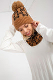 Cozy Winter Beanie with Pom-Pom and Stylish Wide Welt