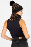 Cozy Patterned Acrylic Chimney Set - Perfect for Winter