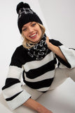 Cozy Patterned Acrylic Chimney Set with Matching Cap