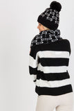Cozy Patterned Acrylic Chimney Set with Matching Cap