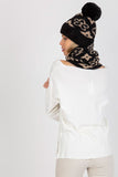 Stylish Warm Patterned Chimney Cap Set for Cozy Comfort