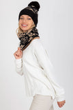 Stylish Warm Patterned Chimney Cap Set for Cozy Comfort