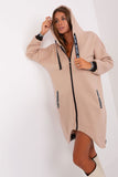Cozy Extended Hooded Sweatshirt with Practical Pockets