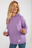 Casual Hooded Sweatshirt with Kangaroo Pocket