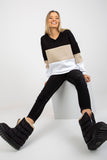 Soft Cotton Blend Stretch Top - One Size Fits All