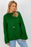 Elegant Boat Neck Casual Sweater with Unique Design