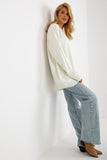 Elegant Long Sleeve Wool Blend Sweater for Everyday Wear