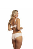 Ecru Checkered Knit Classic Panties