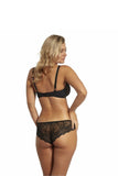 Elegant Lace Underwired Bra with Adjustable Straps