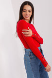 Charming Ribbed Sweater with Button Detail for Cozy Style