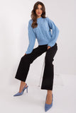 Elegant Women's Sweater with Unique Texture for Work Days