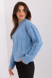 Elegant Women's Sweater with Unique Texture for Work Days
