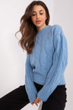 Elegant Women's Sweater with Unique Texture for Work Days