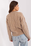 Elegant Women's Variegated Sweater for Work & Casual Wear