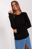 Versatile Women's Long Sleeve Cotton Blend Sweater