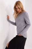 Versatile Women's Long Sleeve Cotton Blend Sweater