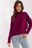 Cozy Long Sleeve Low Turtleneck Women's Sweater