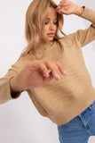 Cozy Variegated Long Sleeve Turtleneck Sweater