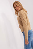 Cozy Variegated Long Sleeve Turtleneck Sweater
