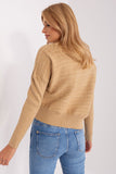 Cozy Variegated Long Sleeve Turtleneck Sweater