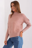 Casual Long Sleeve Turtleneck Women's Sweater