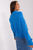Cozy Variegated Long Sleeve Turtleneck Sweater for Women