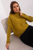 Casual Long Sleeve Low Turtleneck Women's Sweater