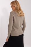 Elegant Women's V-Neck Sweater with Unique Texture