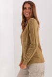 Soft Cotton-Polyester Blend One-Size Tunic Top