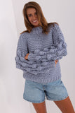 Puffed Sleeve Women's Sweater for Versatile Styling