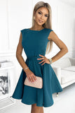 Stylish Spandex-Polyester Blend Fashion Top