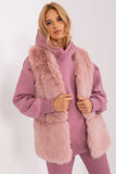 Cozy Faux Fur Vest with Pockets for Everyday Style