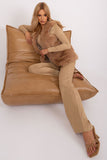 Soft Polyester Fur Vest with Pockets for Everyday Style