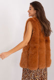Cozy Fur Vest with Pockets for Everyday Style