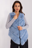 Elegant Fur Vest with Pockets for All Occasions